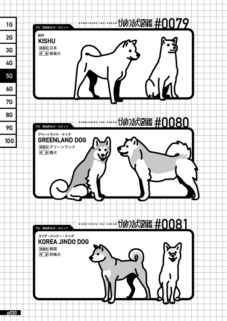 かめつる犬図鑑【図録】