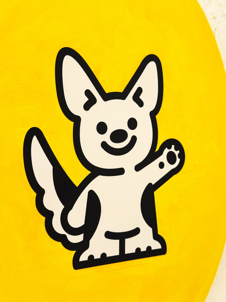 COGIちゃんオーバルキャンバス