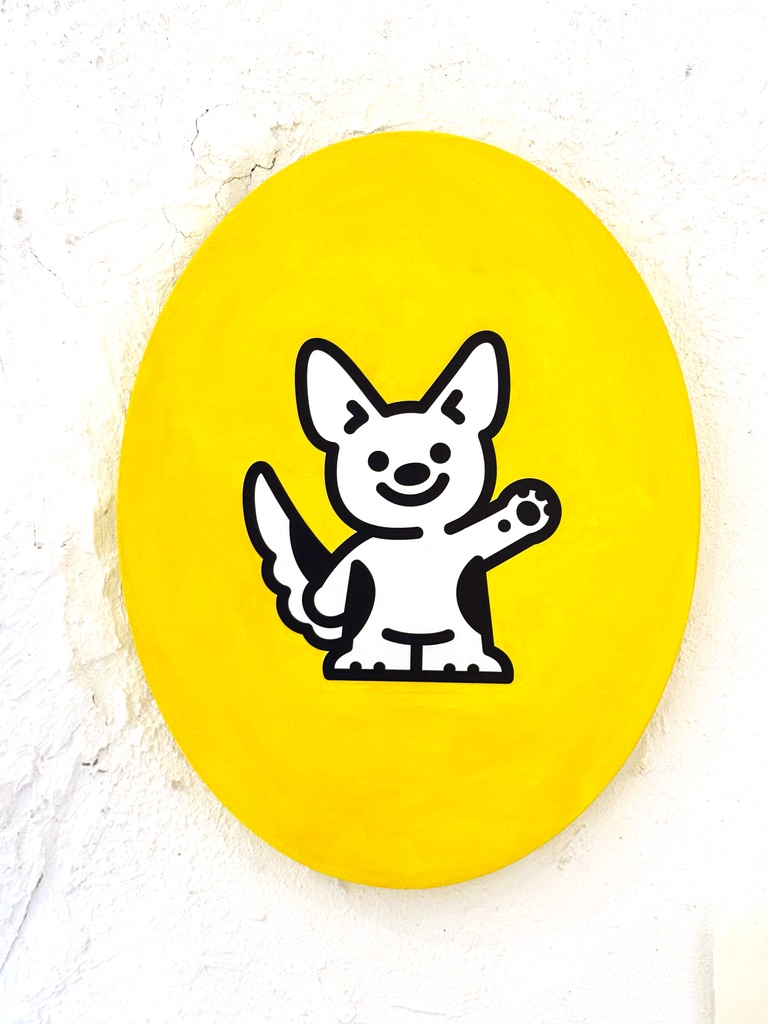 COGIちゃんオーバルキャンバス