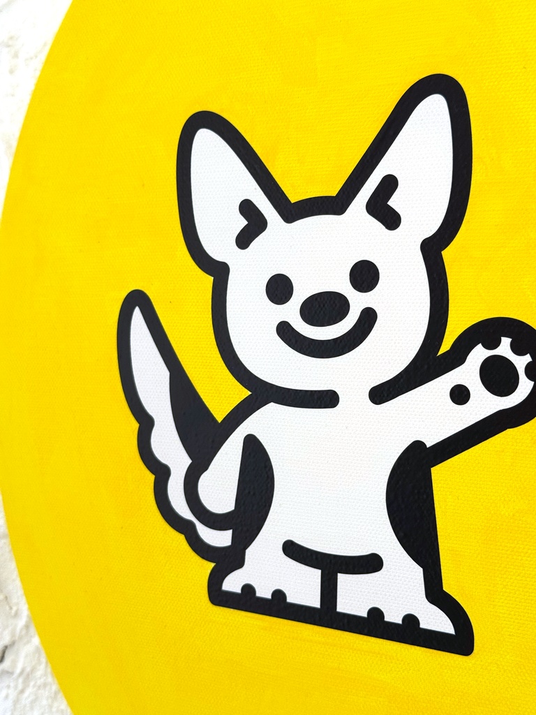 COGIちゃんオーバルキャンバス