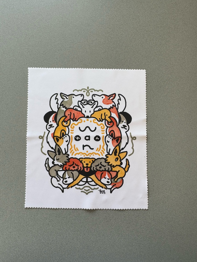 わんメガネ拭き