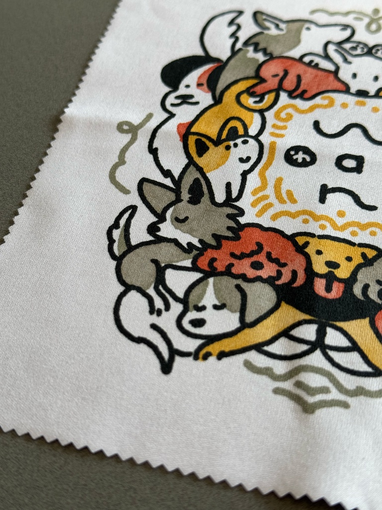 わんメガネ拭き