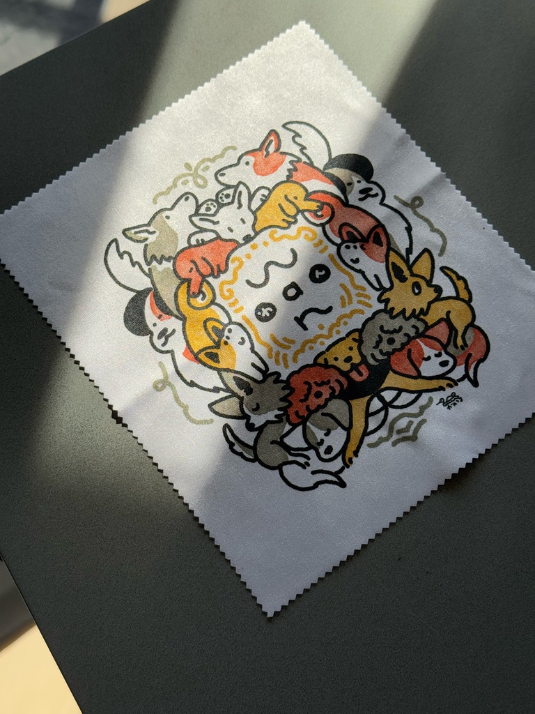 わんメガネ拭き