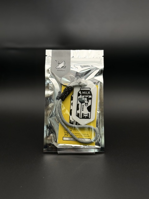 牛乳パック3Dプリンターキーホルダー