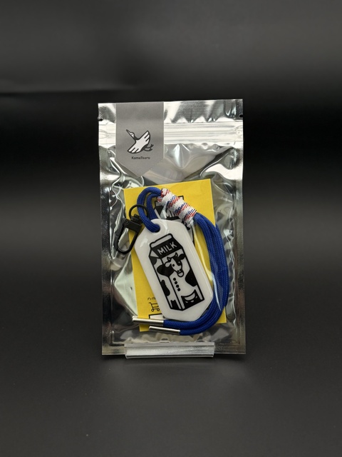 牛乳パック3Dプリンターキーホルダー