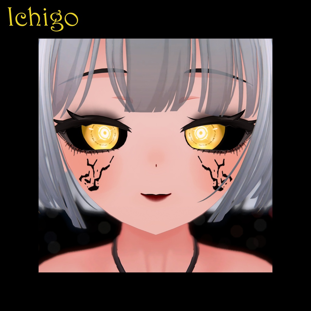 [14 Avatars] Shinigami Eyes and Make Up Textures 缩略图 28