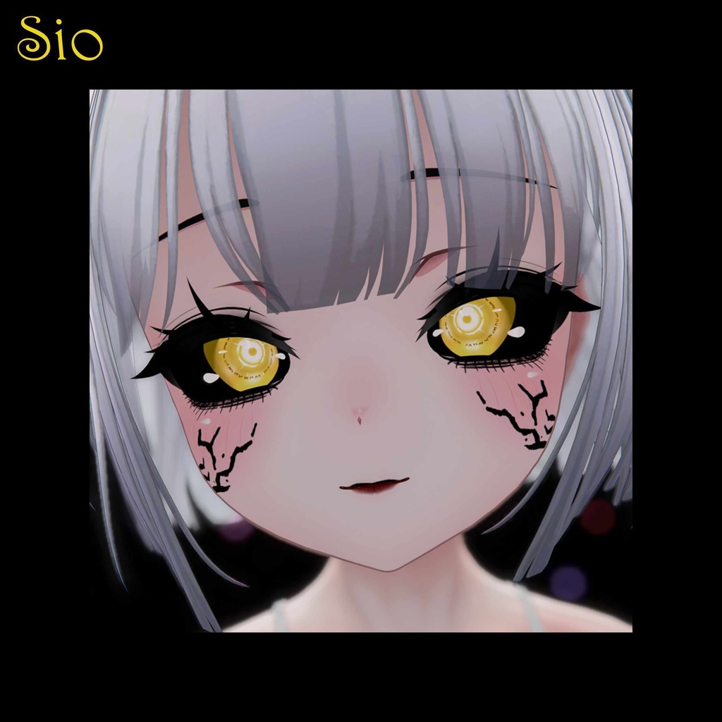 [14 Avatars] Shinigami Eyes and Make Up Textures 缩略图 20