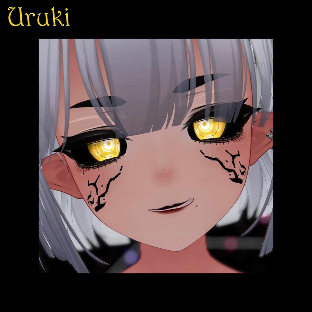 [14 Avatars] Shinigami Eyes and Make Up Textures 缩略图 26
