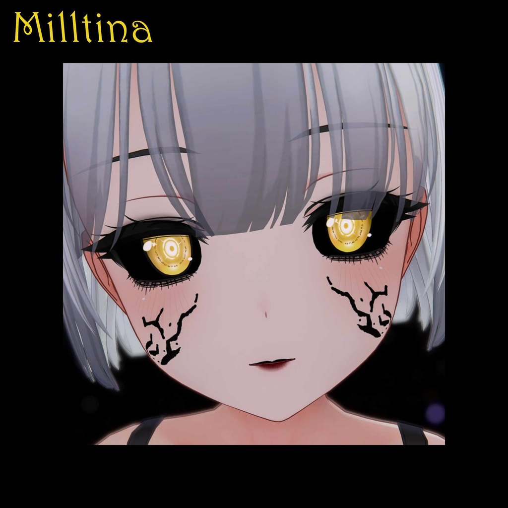 [14 Avatars] Shinigami Eyes and Make Up Textures 缩略图 24