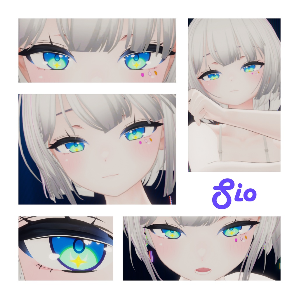 [6 Avatars] Robin Like Eye and Tattoo Textures 缩略图 7