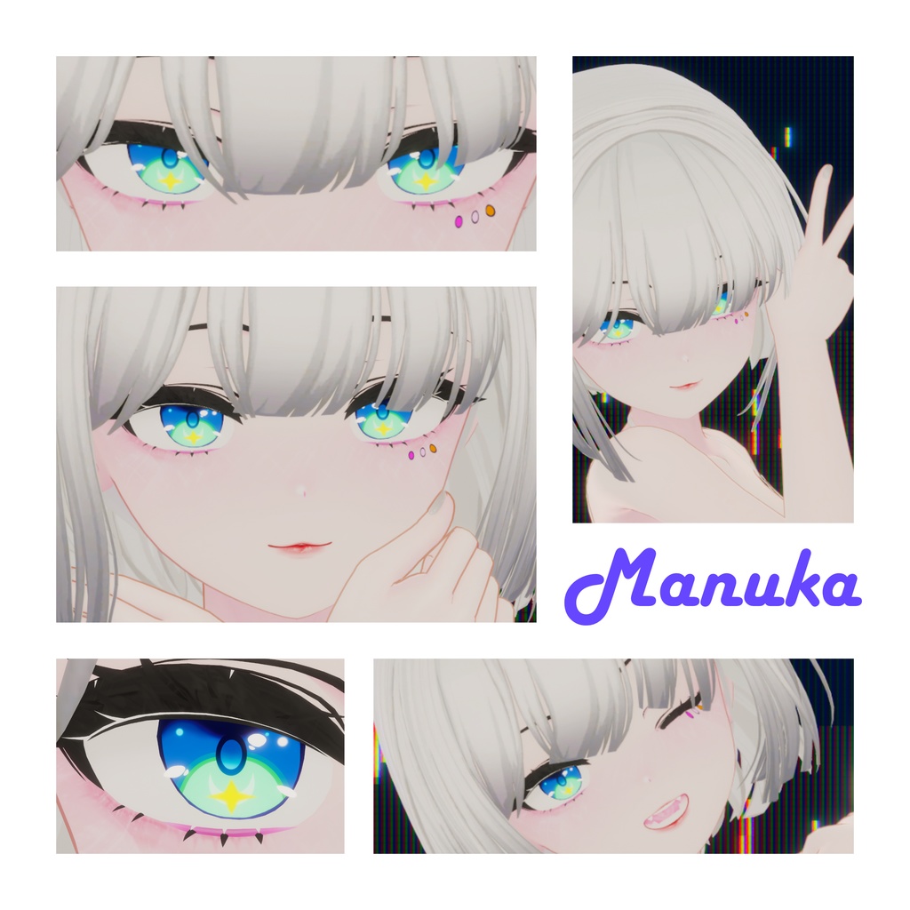 [6 Avatars] Robin Like Eye and Tattoo Textures 缩略图 3