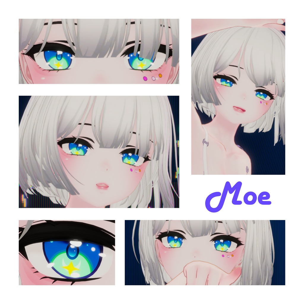 [6 Avatars] Robin Like Eye and Tattoo Textures 缩略图 6