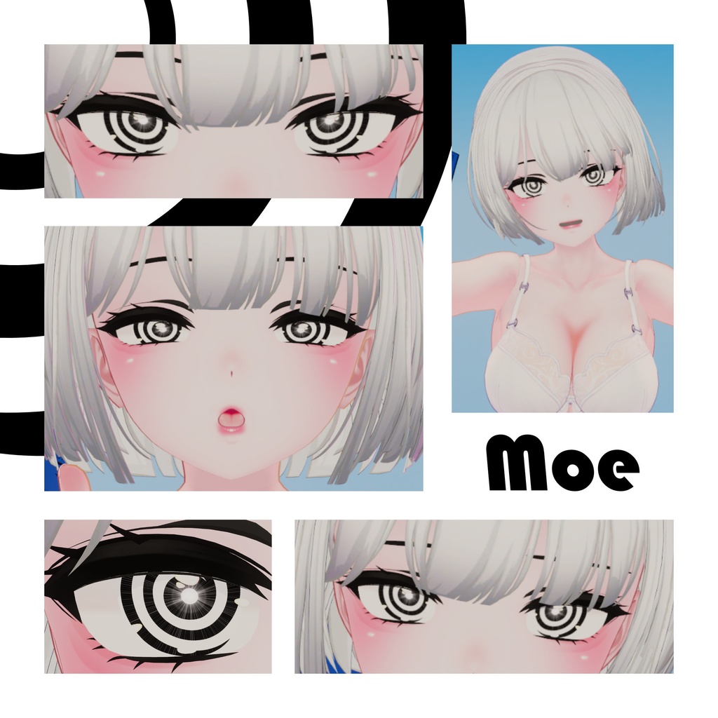 100 followers GIFT ! [6 Avatars] Spirale Eye Texture 缩略图 6