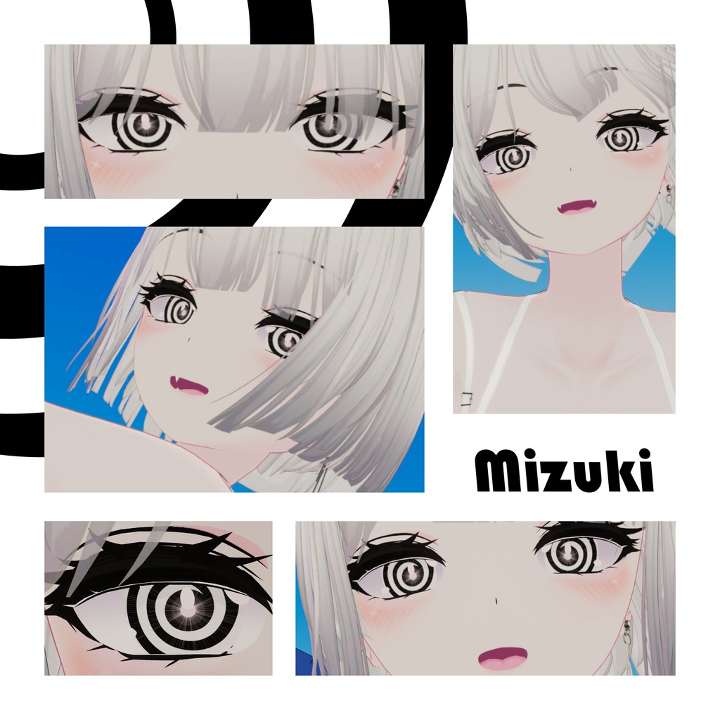 100 followers GIFT ! [6 Avatars] Spirale Eye Texture 缩略图 4