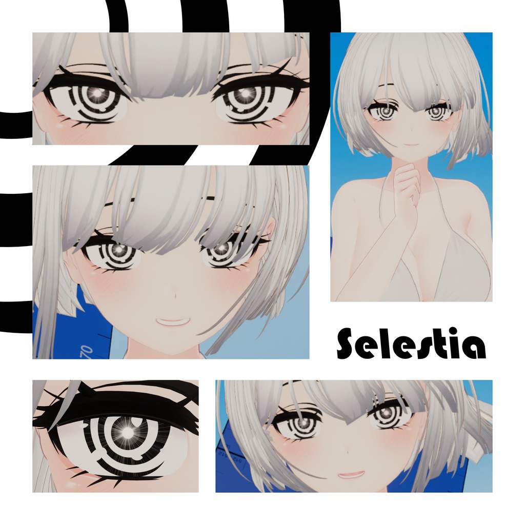 100 followers GIFT ! [6 Avatars] Spirale Eye Texture 缩略图 2