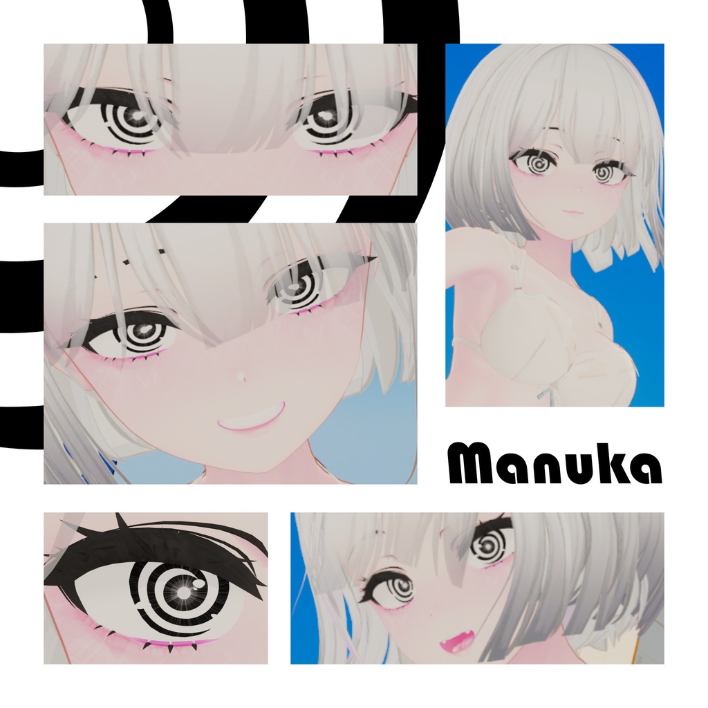 100 followers GIFT ! [6 Avatars] Spirale Eye Texture 缩略图 3