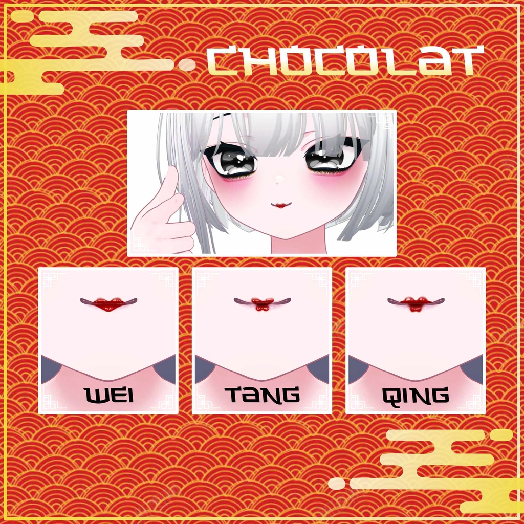 [9 Avatars] Chinese Dynasties Eyes and MakeUp Textures 缩略图 4
