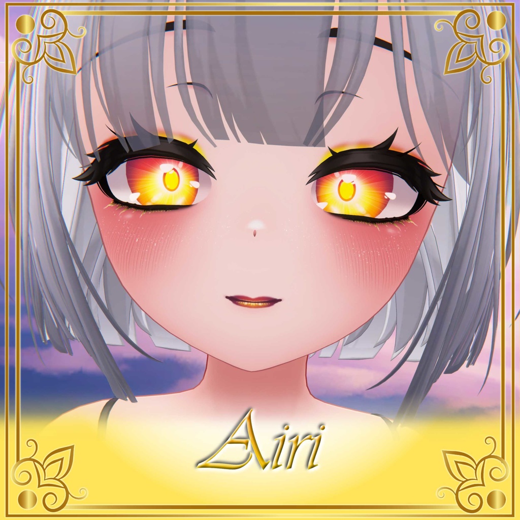 [10 Avatars] Rising Sun Eyes and Make Up Textures 缩略图 2