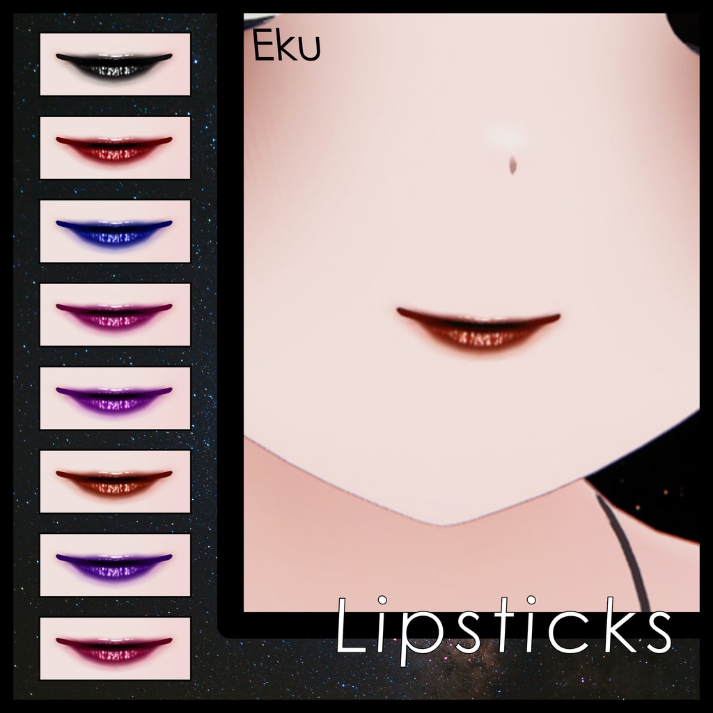 Update [Cazalis / カザリス] [Misaki / 海咲] [Mayo / まよ] [Kumaly / クマリ] [Euphorika / ユーフォリカ] ! [21 Avatars] Void Bringer Eyes and Make Up Textures 缩略图 31