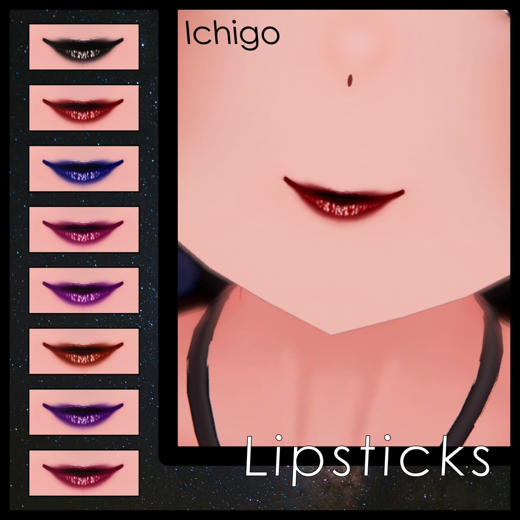 Update [Cazalis / カザリス] [Misaki / 海咲] [Mayo / まよ] [Kumaly / クマリ] [Euphorika / ユーフォリカ] ! [21 Avatars] Void Bringer Eyes and Make Up Textures 缩略图 27
