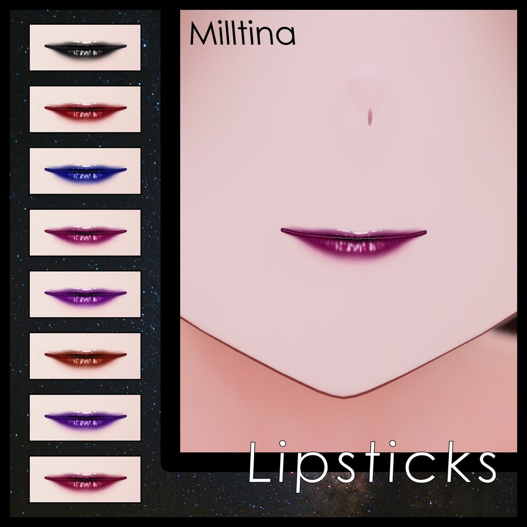Update [Cazalis / カザリス] [Misaki / 海咲] [Mayo / まよ] [Kumaly / クマリ] [Euphorika / ユーフォリカ] ! [21 Avatars] Void Bringer Eyes and Make Up Textures 缩略图 13