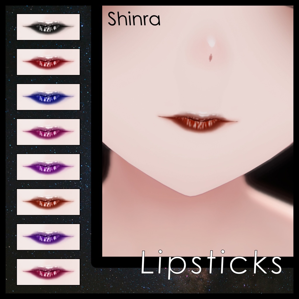 Update [Cazalis / カザリス] [Misaki / 海咲] [Mayo / まよ] [Kumaly / クマリ] [Euphorika / ユーフォリカ] ! [21 Avatars] Void Bringer Eyes and Make Up Textures 缩略图 21
