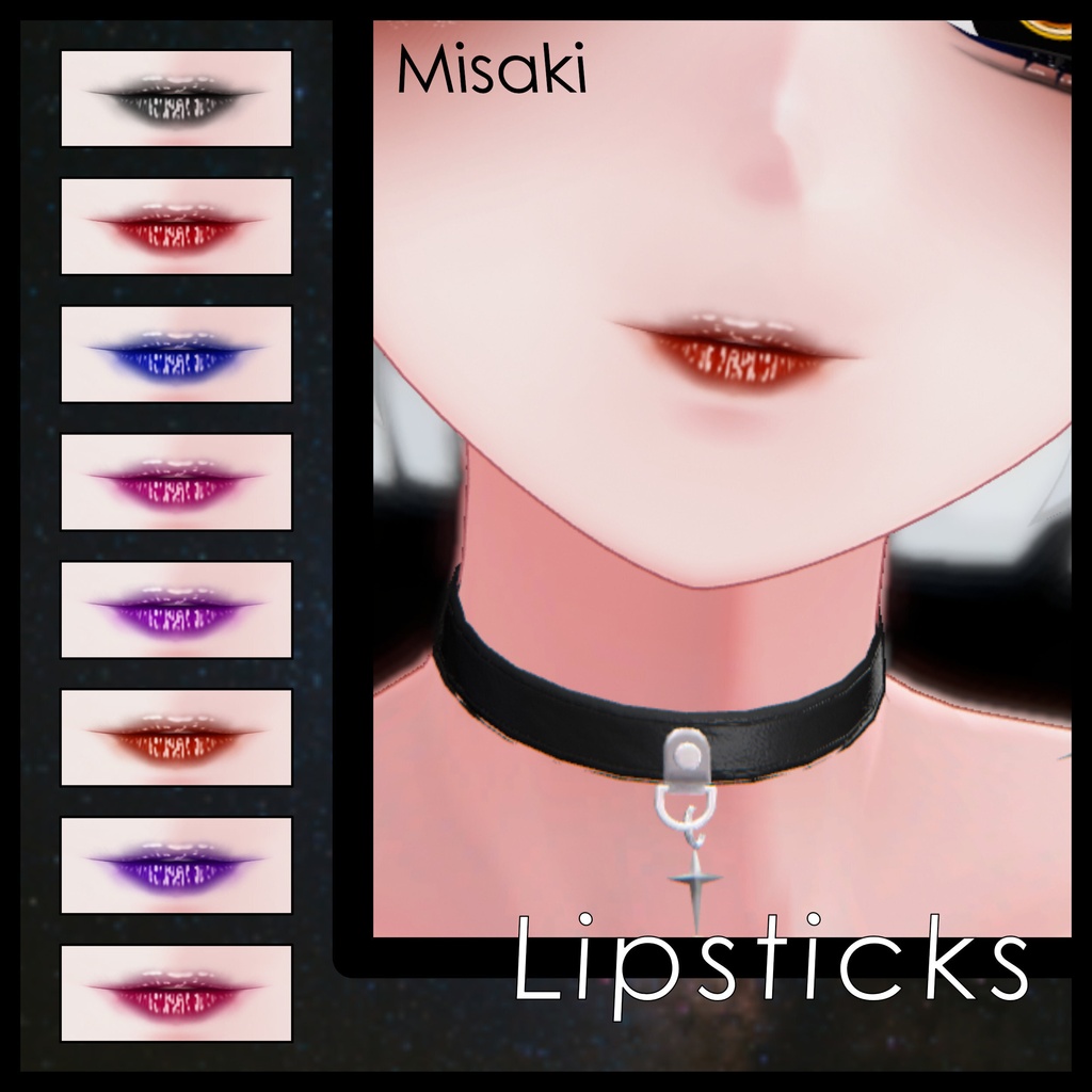 Update [Cazalis / カザリス] [Misaki / 海咲] [Mayo / まよ] [Kumaly / クマリ] [Euphorika / ユーフォリカ] ! [21 Avatars] Void Bringer Eyes and Make Up Textures 缩略图 41