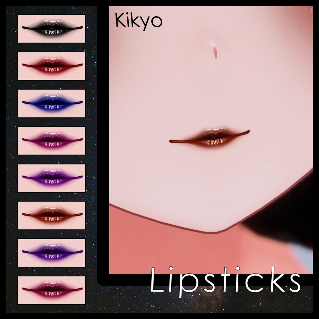 Update [Cazalis / カザリス] [Misaki / 海咲] [Mayo / まよ] [Kumaly / クマリ] [Euphorika / ユーフォリカ] ! [21 Avatars] Void Bringer Eyes and Make Up Textures 缩略图 7