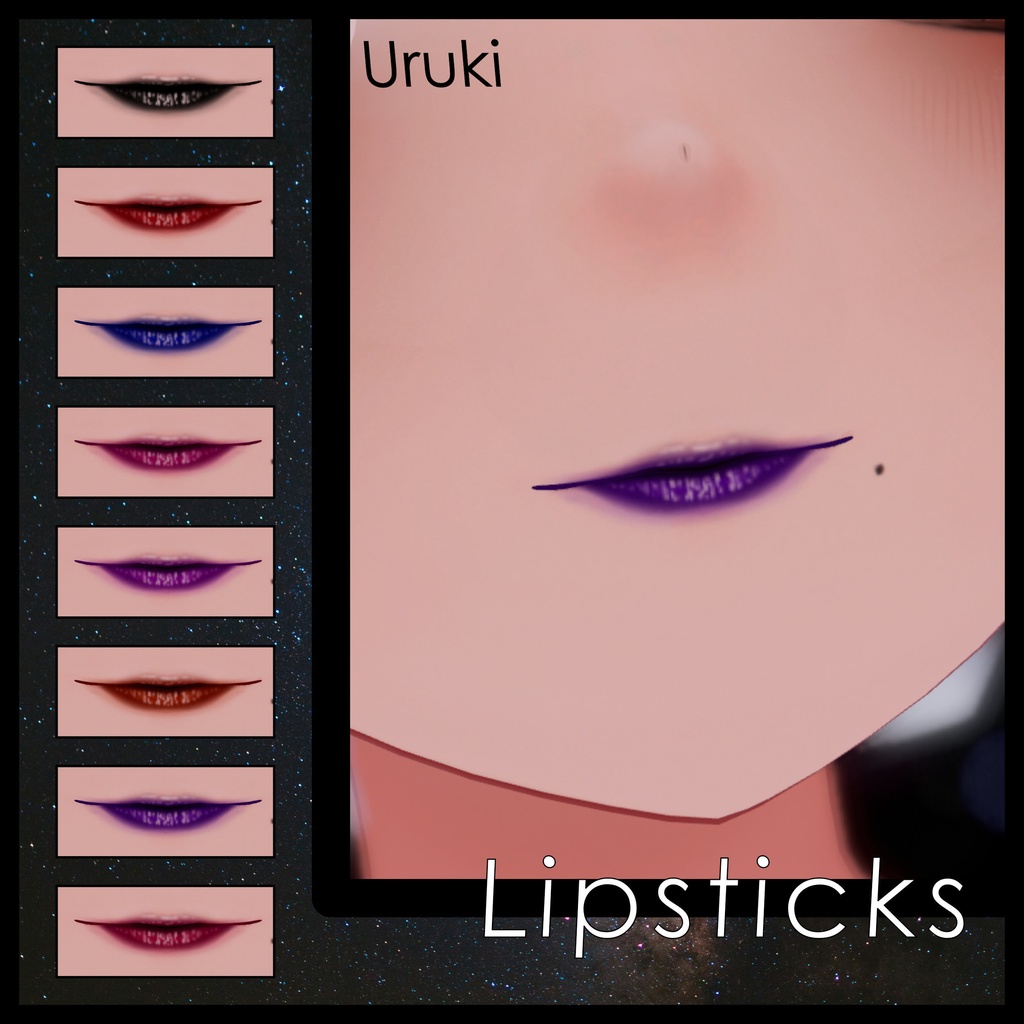 Update [Cazalis / カザリス] [Misaki / 海咲] [Mayo / まよ] [Kumaly / クマリ] [Euphorika / ユーフォリカ] ! [21 Avatars] Void Bringer Eyes and Make Up Textures 缩略图 25