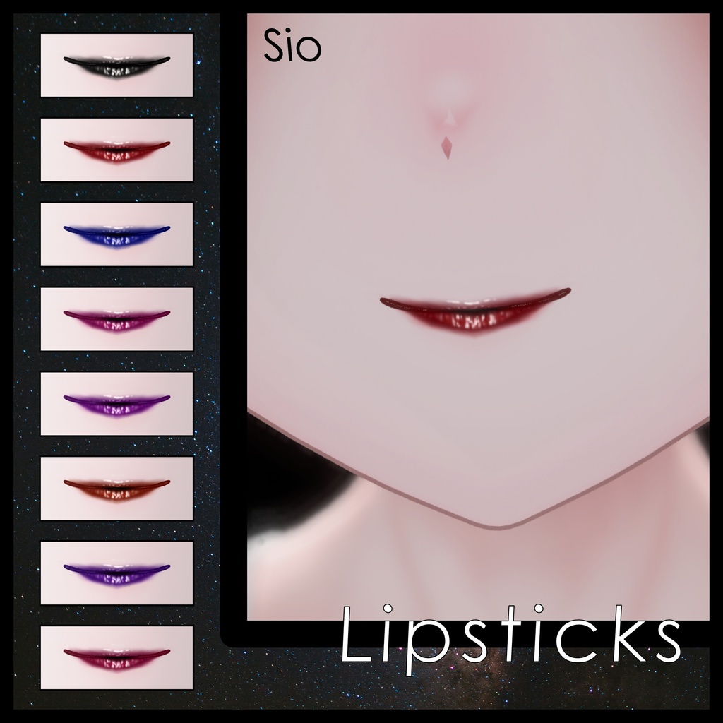 Update [Cazalis / カザリス] [Misaki / 海咲] [Mayo / まよ] [Kumaly / クマリ] [Euphorika / ユーフォリカ] ! [21 Avatars] Void Bringer Eyes and Make Up Textures 缩略图 23