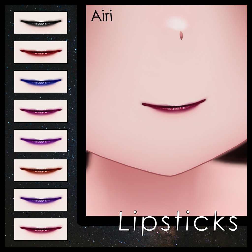 Update [Cazalis / カザリス] [Misaki / 海咲] [Mayo / まよ] [Kumaly / クマリ] [Euphorika / ユーフォリカ] ! [21 Avatars] Void Bringer Eyes and Make Up Textures 缩略图 3