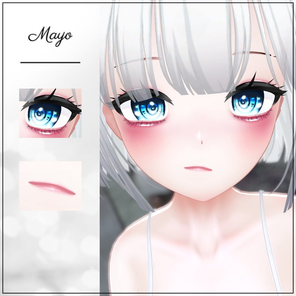 Update [Mayo / まよ] ! [13 Avatars] Mignonne Eyes and Make Up Textures 缩略图 18