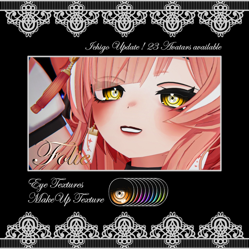 Update ! [Ichigo] Folie Eye and MakeUp Textures
