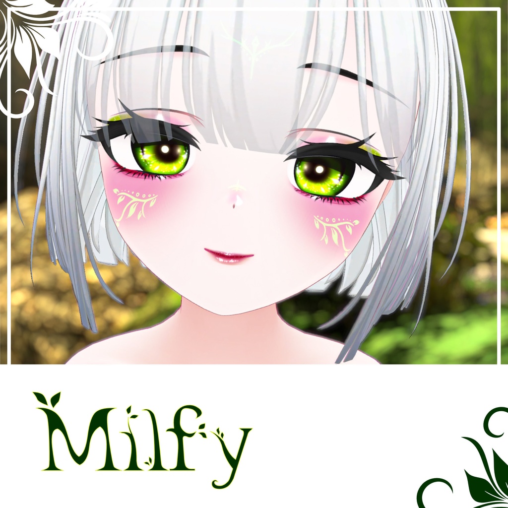 [12 Avatars] Dryad Eyes, Make Up and Tattoos Textures 缩略图 11