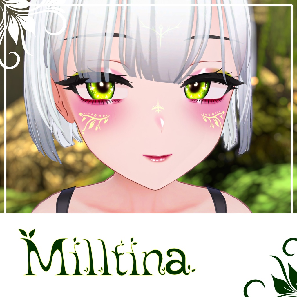 [12 Avatars] Dryad Eyes, Make Up and Tattoos Textures 缩略图 12