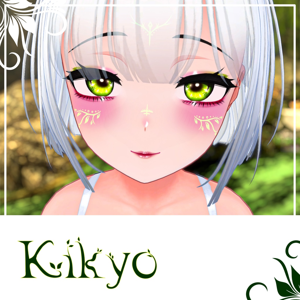 [12 Avatars] Dryad Eyes, Make Up and Tattoos Textures 缩略图 9