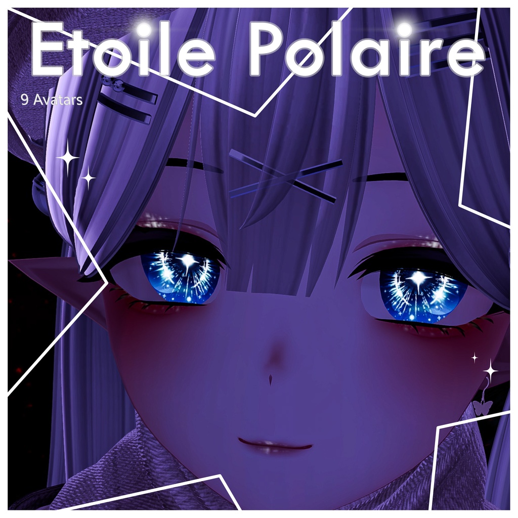 [9 Avatars] Etoile Polaire Eyes and Make Up Textures 缩略图 2