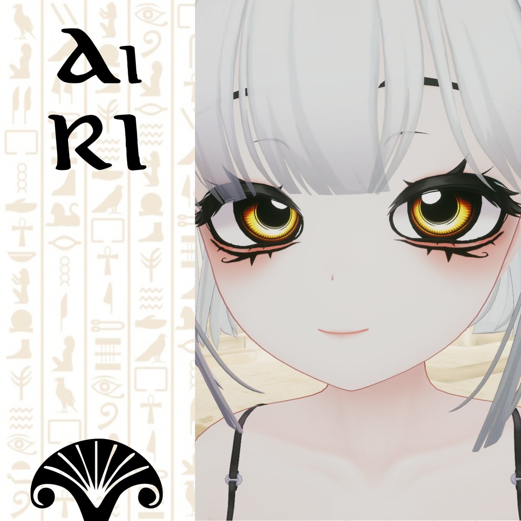 Update [Mayo / まよ] ! [15 Avatars] Kemet Eyes and Make Up Textures 缩略图 4