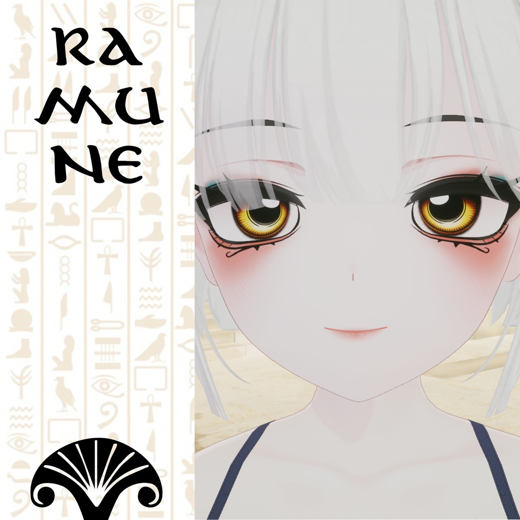 Update [Mayo / まよ] ! [15 Avatars] Kemet Eyes and Make Up Textures 缩略图 13