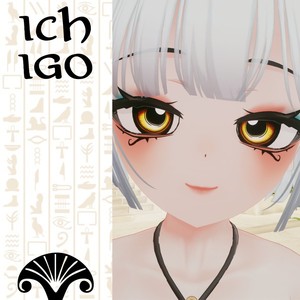 Update [Mayo / まよ] ! [15 Avatars] Kemet Eyes and Make Up Textures 缩略图 6