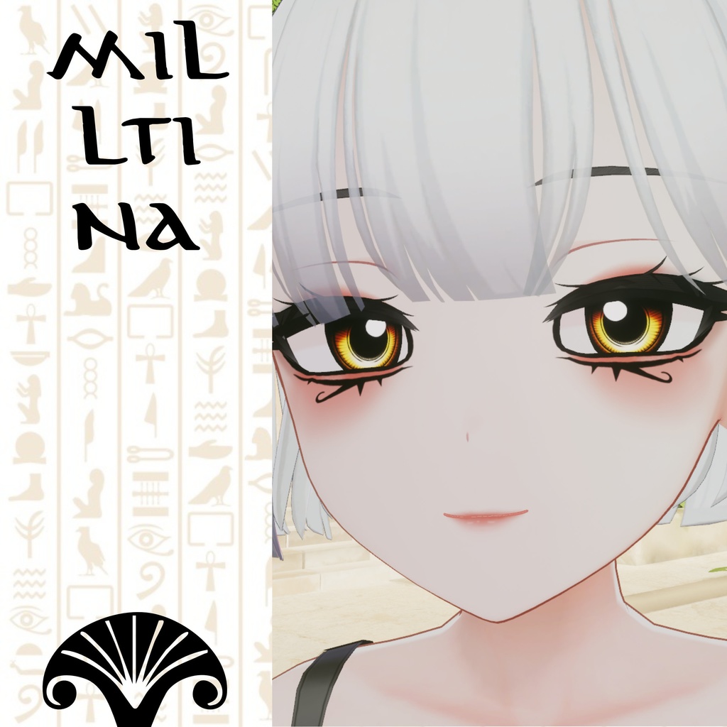Update [Mayo / まよ] ! [15 Avatars] Kemet Eyes and Make Up Textures 缩略图 11