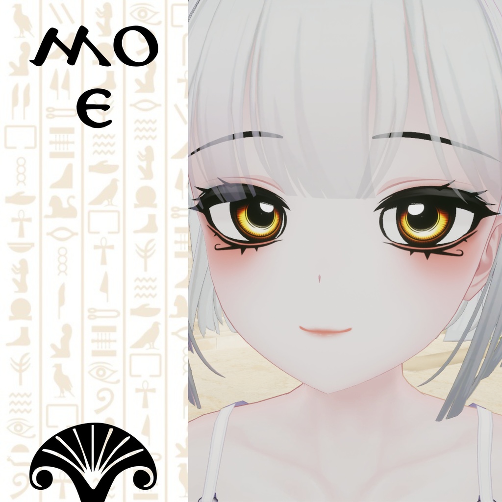 Update [Mayo / まよ] ! [15 Avatars] Kemet Eyes and Make Up Textures 缩略图 12