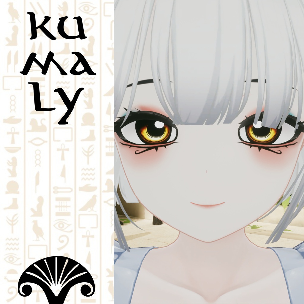 Update [Mayo / まよ] ! [15 Avatars] Kemet Eyes and Make Up Textures 缩略图 8