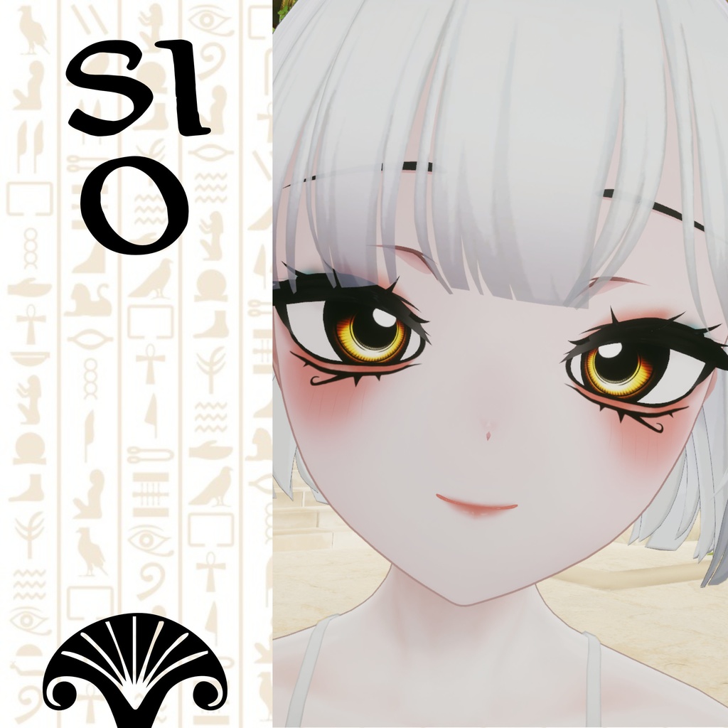 Update [Mayo / まよ] ! [15 Avatars] Kemet Eyes and Make Up Textures 缩略图 16