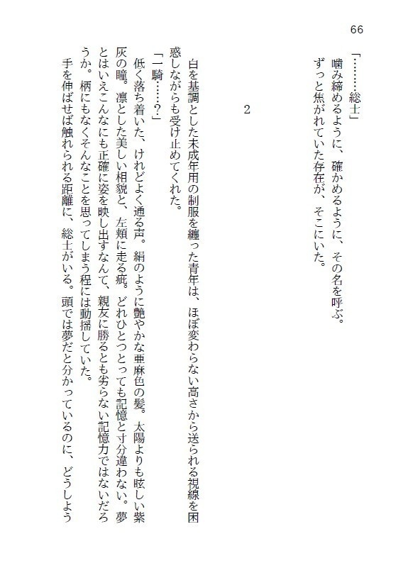 幕間、泡沫のゆめ【匿名配送】