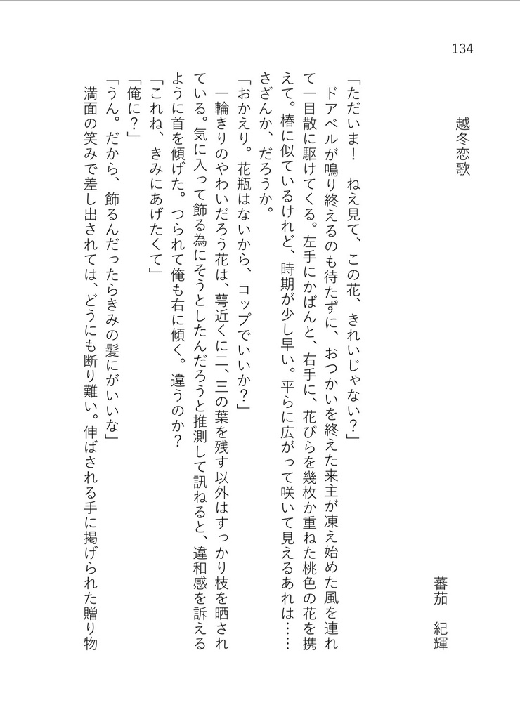 水平線の彼方の君へ【匿名配送】