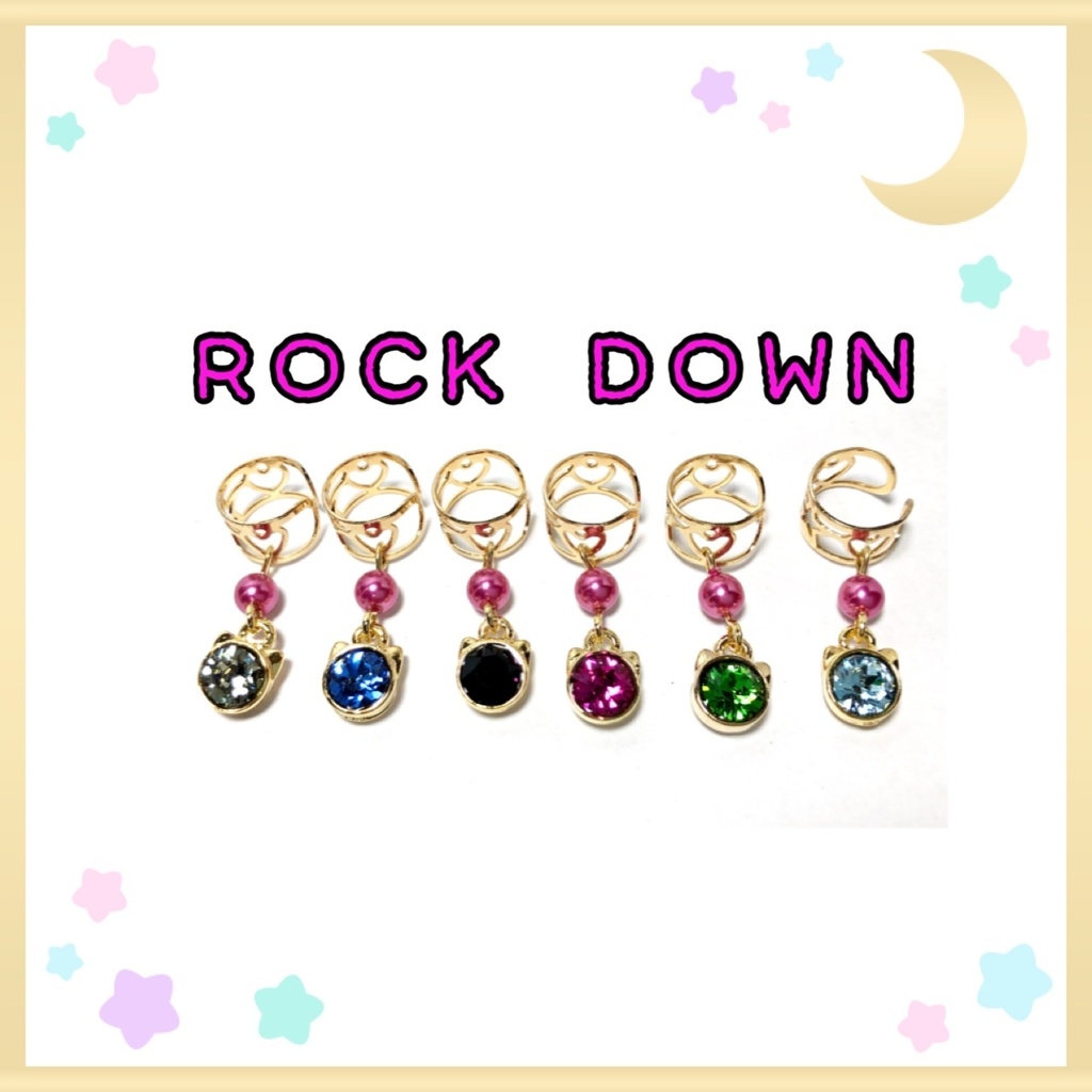 ROCK DOWN イヤーカフ【右耳用】