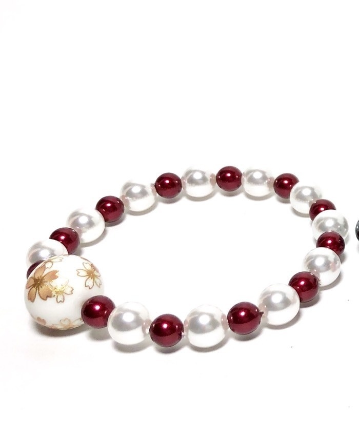 月花神楽 イメージブレスレット