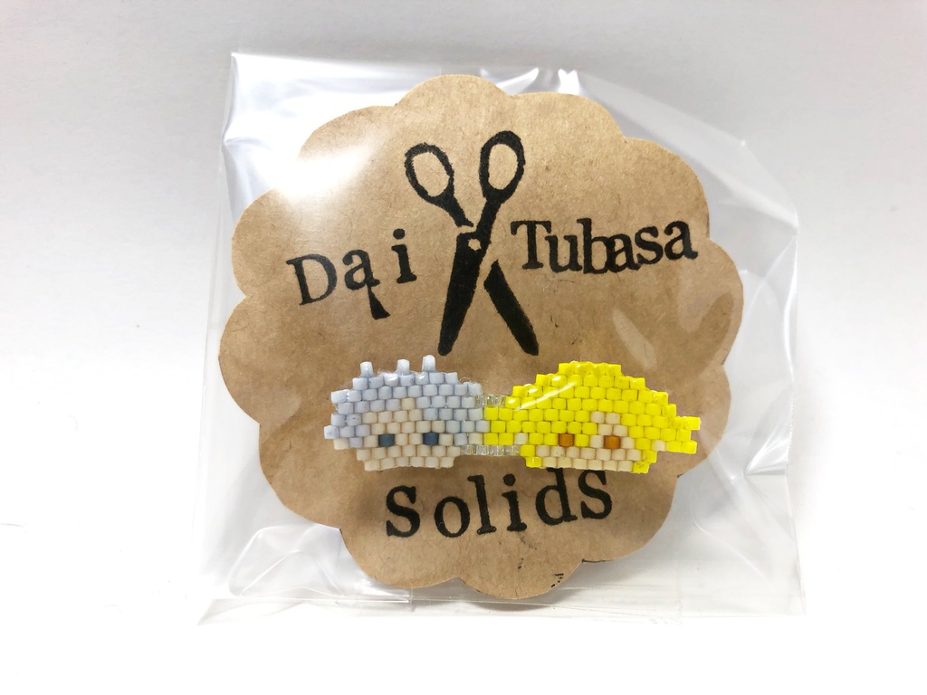 SolidS ブローチorキーホルダー