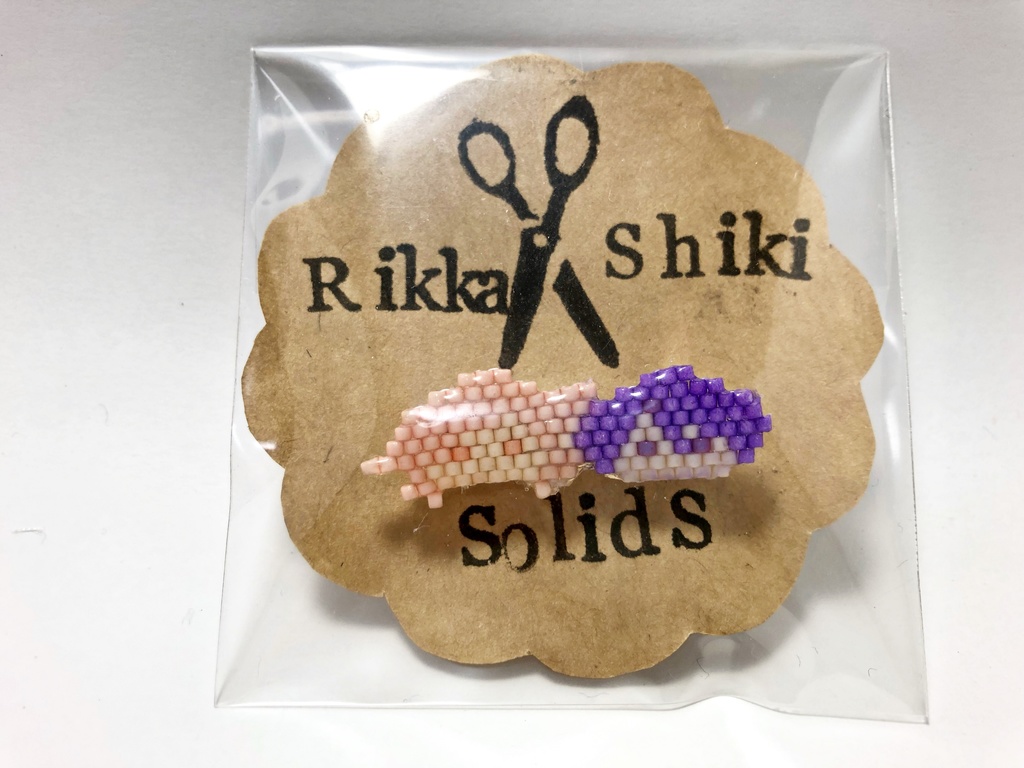 SolidS ブローチorキーホルダー